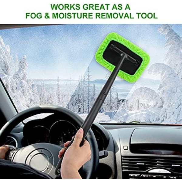 XINDELL 22 inch Windshield Cleaning Tool Kit - Interior Car Window Cleaner - Image 3