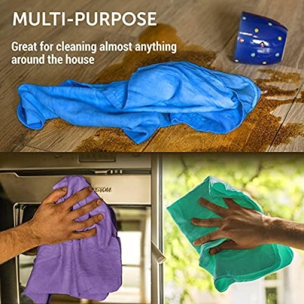 Premium 2pk + 1 Free Shammy Cloth for Car Drying - (26"x17") - Super Absorbent - Image 8