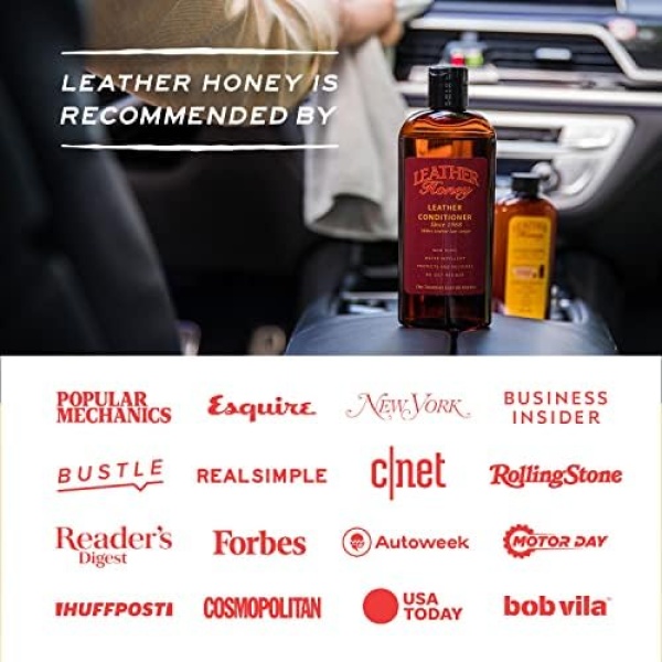 Leather Honey Leather Conditioner Lint-Free Application Cloth: Microfiber Cloth - Image 5