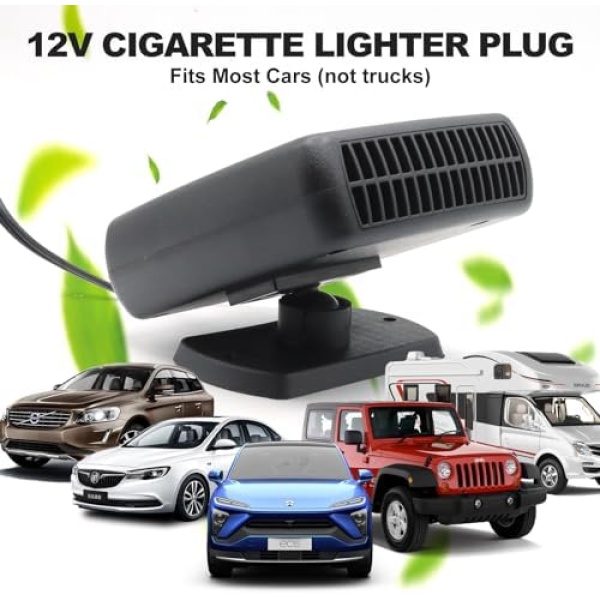 12v 200W Car Heater, Portable Car Heater and Defroster, Windshield Defogger - Image 7