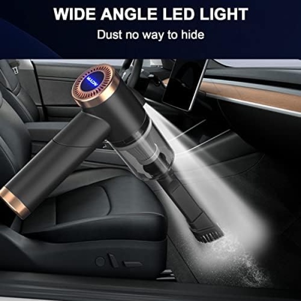 saimour Wireless Handheld Car Vacuum Cleaner - 90° Foldable Portable Vacuum - Image 4