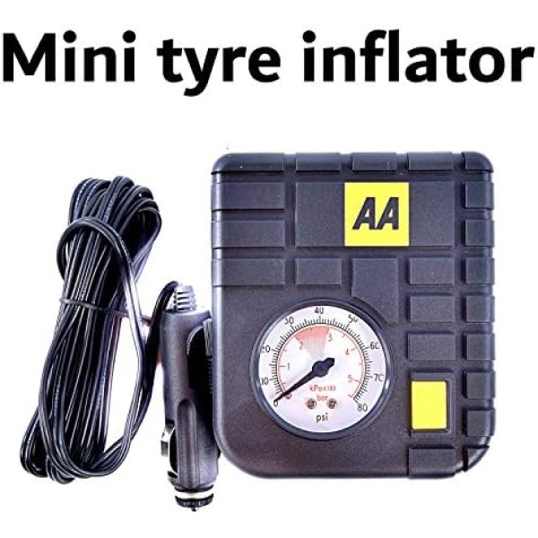 AA Vehicle Breakdown Safety Kit Plus AA5618 – Tyre Inflator, Warning Triangle - Image 4