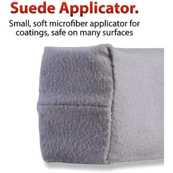 Adam's Polishes Suede Applicator (2 Pack) Car Detailing Sponge Applicator - Image 2