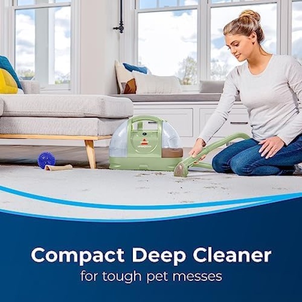 Bissell - Portable Carpet Cleaner - Little Green for Carpet & Upholstery - Image 6