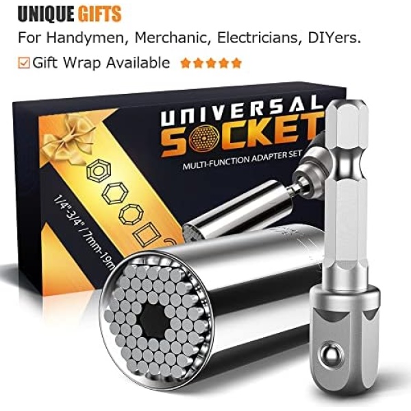 Super Universal Socket Tools Gifts for Men - Christmas Stocking Stuffers - Image 3