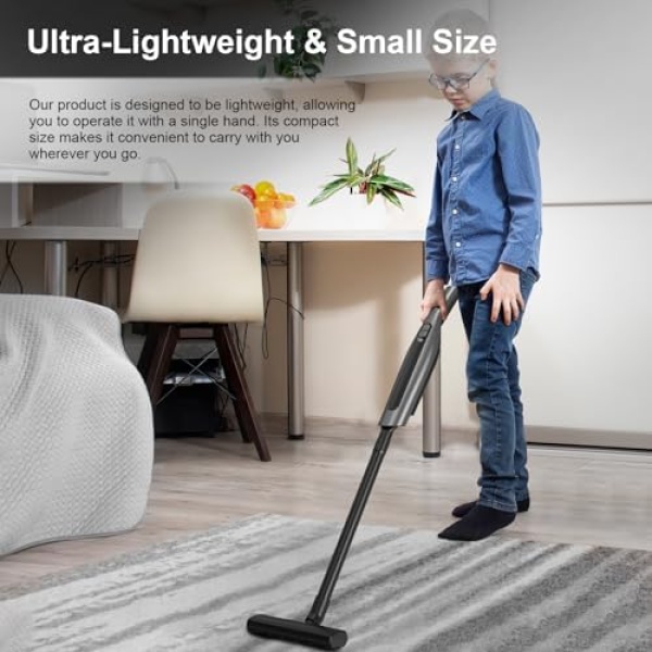 NEXPOW Car Vacuum, 18000PA Handheld Vacuum Cordless - Image 7