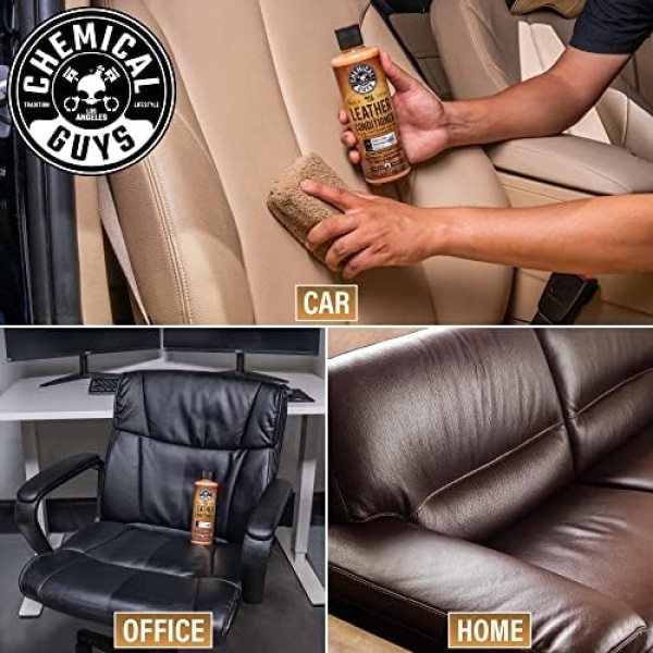 Chemical Guys HOL303 Leather Cleaner and Conditioner Detailing Kit - Image 6