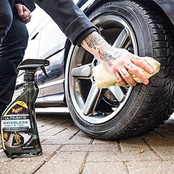 Meguiar's G190424EU Ultimate Waterless Wheel & Tire 710ml Wheel Cleaner & Tire - Image 7
