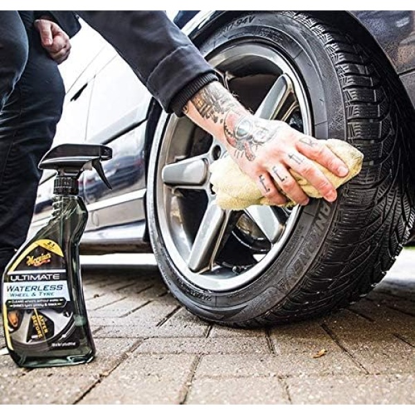 Meguiar's G190424EU Ultimate Waterless Wheel & Tire 710ml Wheel Cleaner & Tire - Image 8