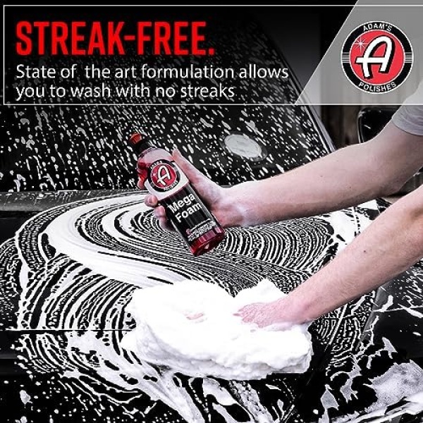 Adam’s Mega Foam 16oz - pH Best Car Wash Soap For Cannon, - Image 6