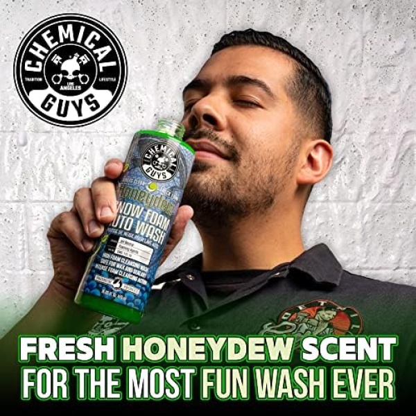 Chemical Guys CWS 110 Honeydew Snow Foam Car Wash Soap - Image 9